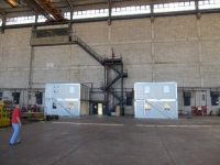 plane maintenance workshop containers